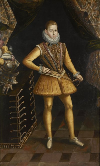 Retrato de Felipe III de España de Antonio de Succa